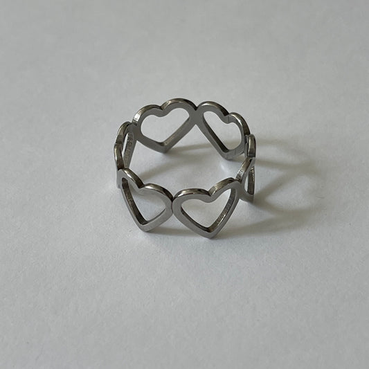 Chunky Heart Ring