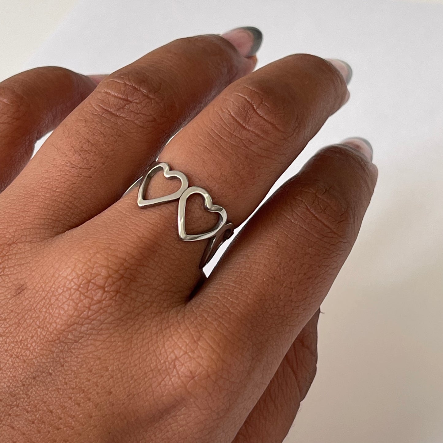 Chunky Heart Ring