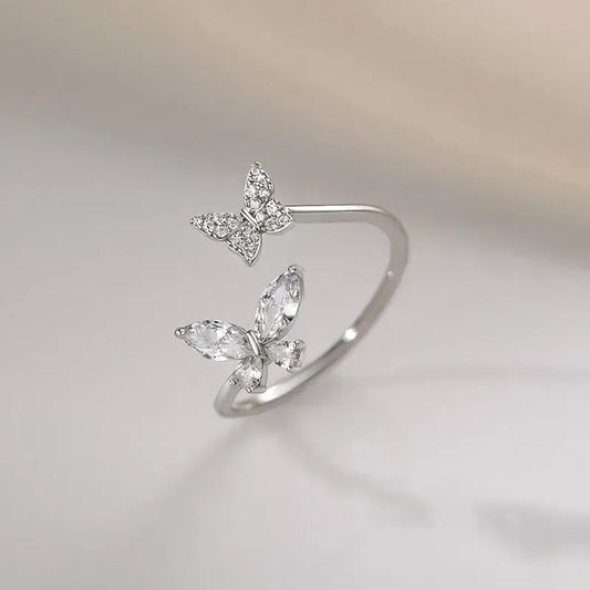 Mini Butterflies Ring