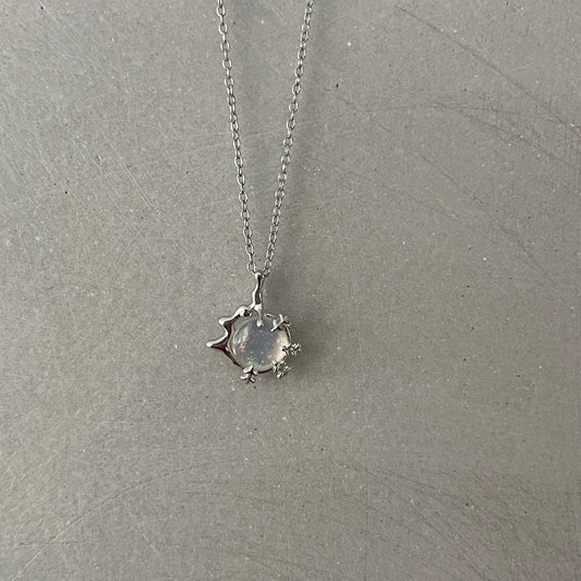 Sterling Silver Necklace with Pendant