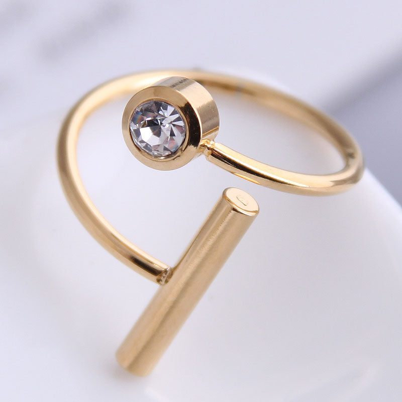 Fashionable Rhinestone Ring