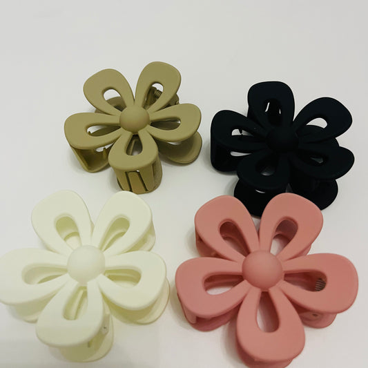 Flower Hair Clips in Multiple Colors