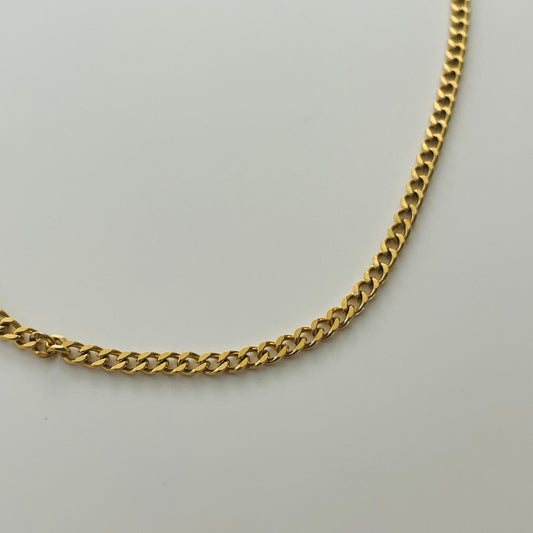 Cuban Chain Gold Plated Necklace