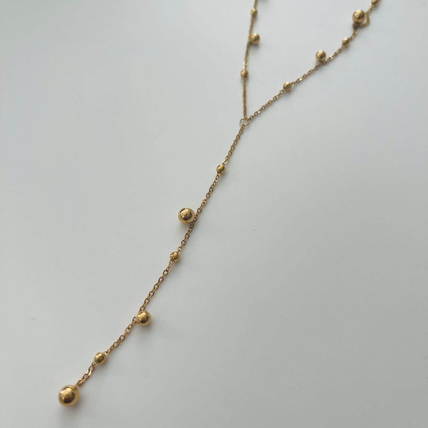 Gold Plated Dots Necklace